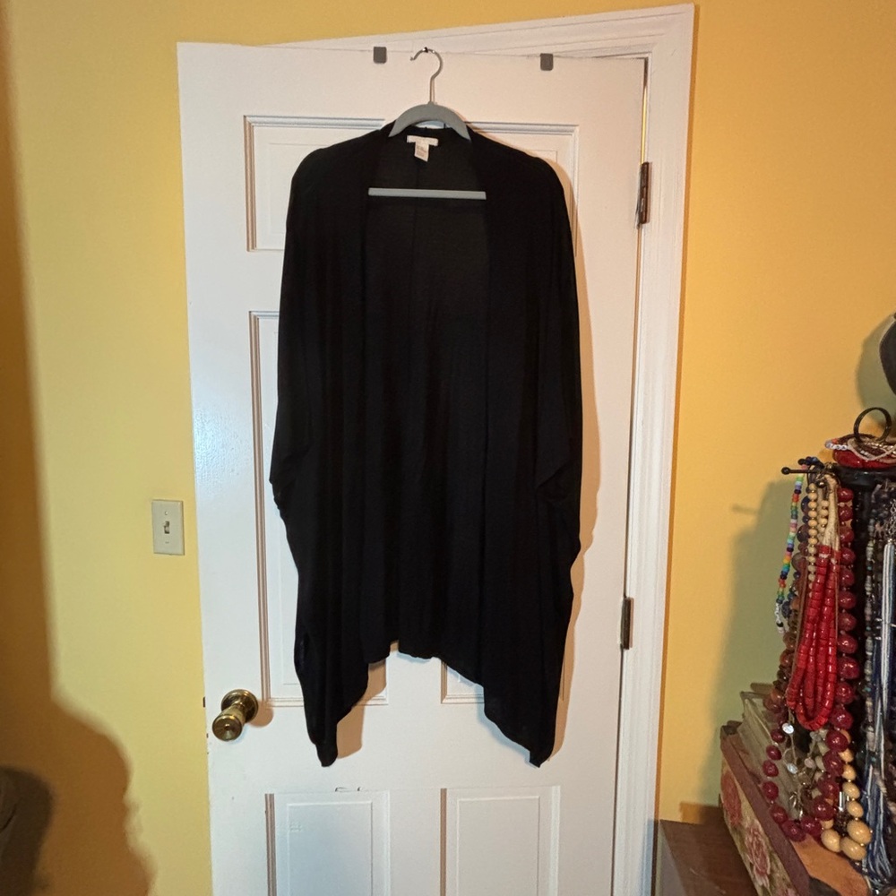 H&M XS long open cardigan